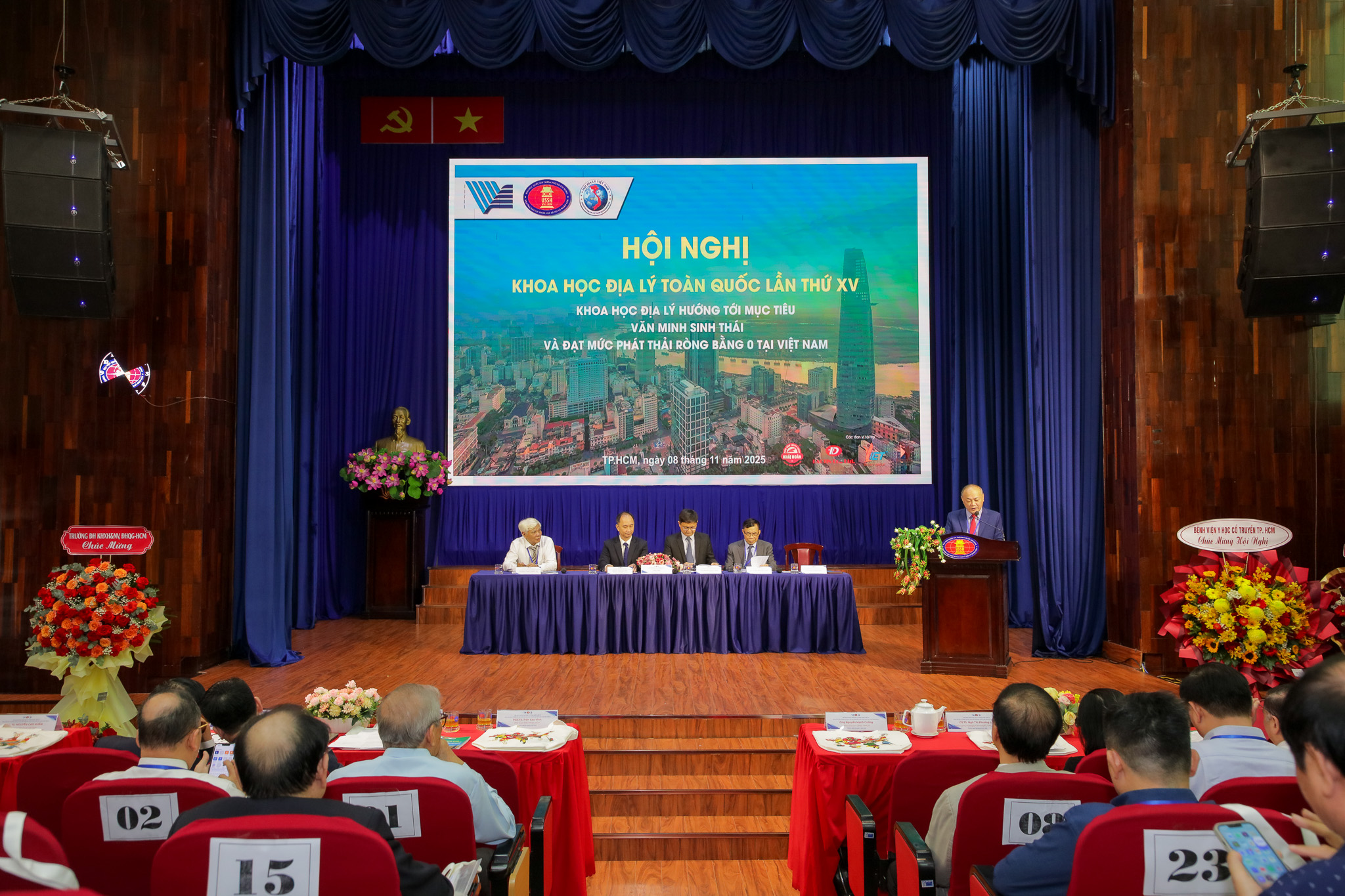 Hội nghị Khoa học Địa lý toàn quốc lần thứ XV: Khoa học địa lý góp phần hiện thực hóa mục tiêu văn minh sinh thái và phát thải ròng bằng 0