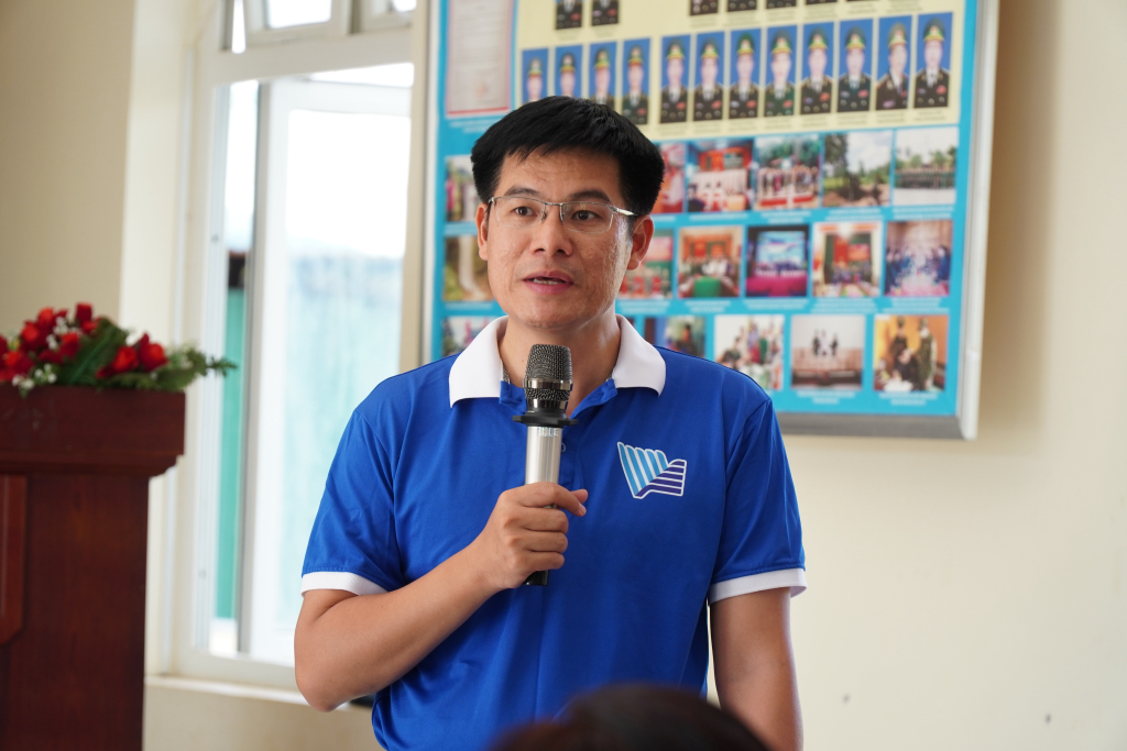 ThS Trần Nam chia sẻ công tác tuyên giáo, dân vận năm 2024 của Đảng ủy Trường
