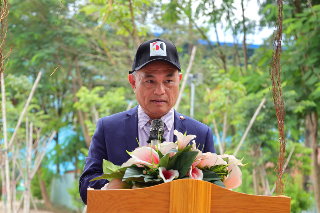 Ông Nguyễn Anh Tuấn khẳng định ý nghĩa của chương trình trong việc thúc đẩy mối quan hệ hợp tác Việt - CHLB Đức - Ảnh: QUỲNH NHƯ