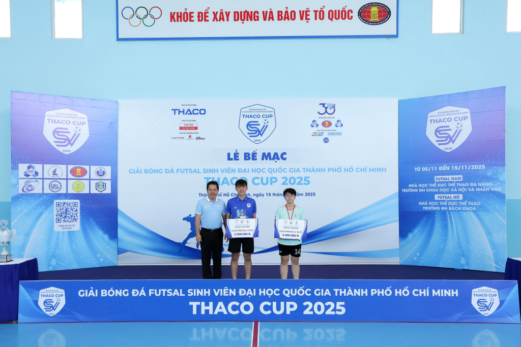 Các giải thưởng khác được BTC trao tặng tại buổi lễ, nhằm ghi nhận tinh thần thi đấu hết mình của các vận động viên tại giải đấu - Ảnh: LÝ NGUYÊN 