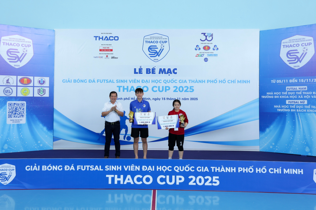 Các giải thưởng khác được BTC trao tặng tại buổi lễ, nhằm ghi nhận tinh thần thi đấu hết mình của các vận động viên tại giải đấu - Ảnh: LÝ NGUYÊN 