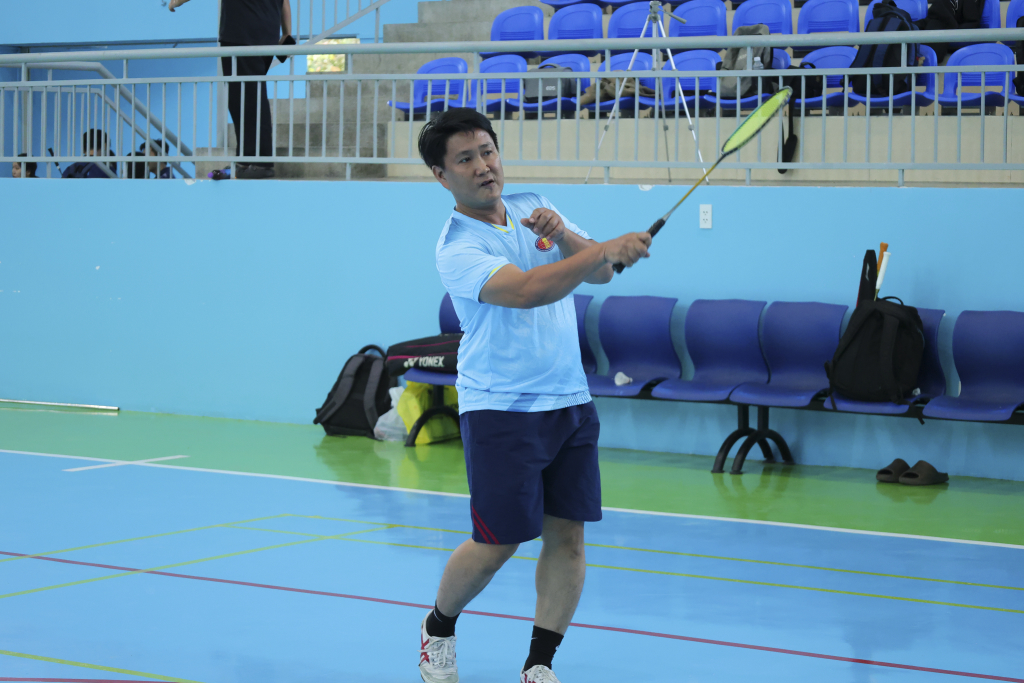 Các môn thi đấu tại cơ sở Linh Xuân - Ảnh: Cẩm Tú